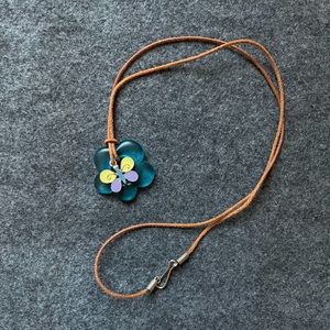 Butterfly and Flower Necklace for Kids